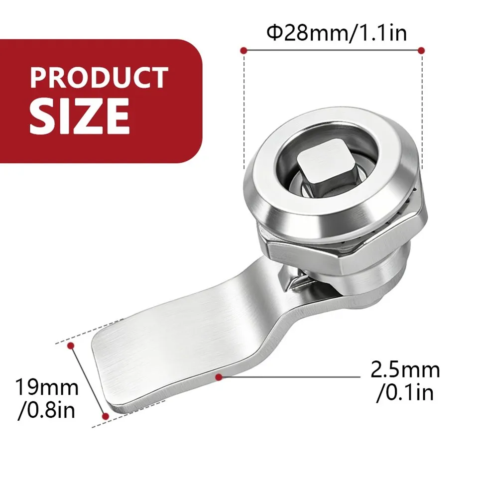 Electrical Cabinet Quarter Turn Cam Lock suppliers